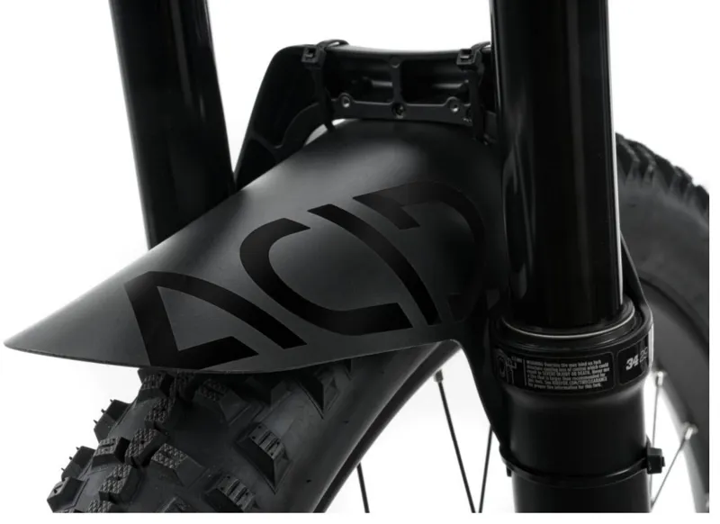 Acid Mudguard Downhill Black-1